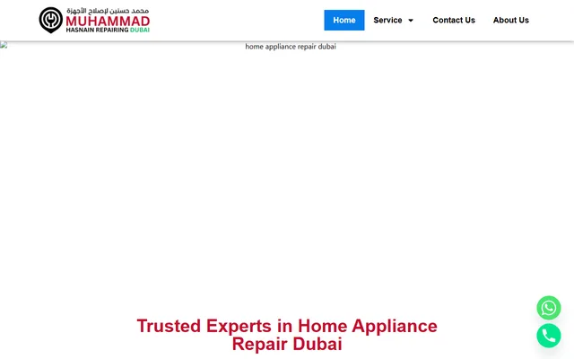Muhammad Hasnain Repair home appliance repair website