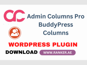 Admin Columns Pro BuddyPress Columns