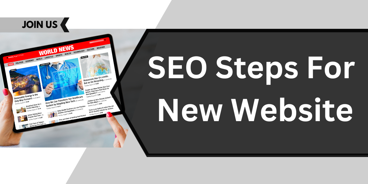 SEO Steps For New Website