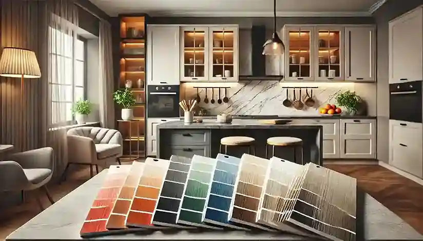TIPS FOR SELECTING A KITCHEN CABINET COLOR