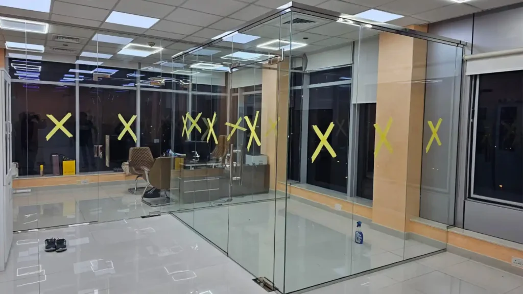 Glass Partitions Work in Dubai