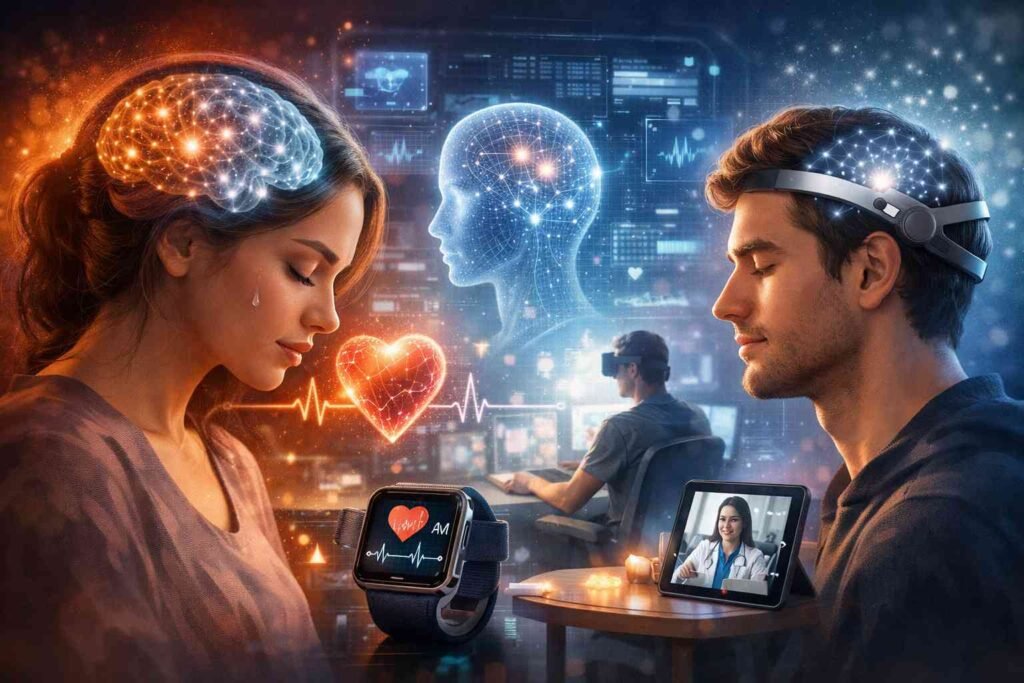 Beyond the Mind: How Modern Technology Bridges the Gap Between Physical Emotion and Mental Health