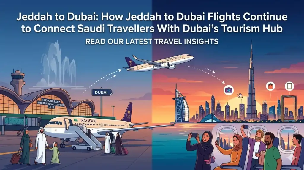 Jeddah to Dubai: How Jeddah to Dubai Flights Continue to Connect Saudi Travellers With Dubai’s Tourism Hub